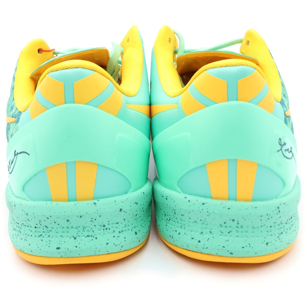 NIKE(ナイキ) KOBE8 SYSTEM 555035-304 コービー 8 システム ローカットスニーカー グリーン/オレンジ US9.5/27.5cm