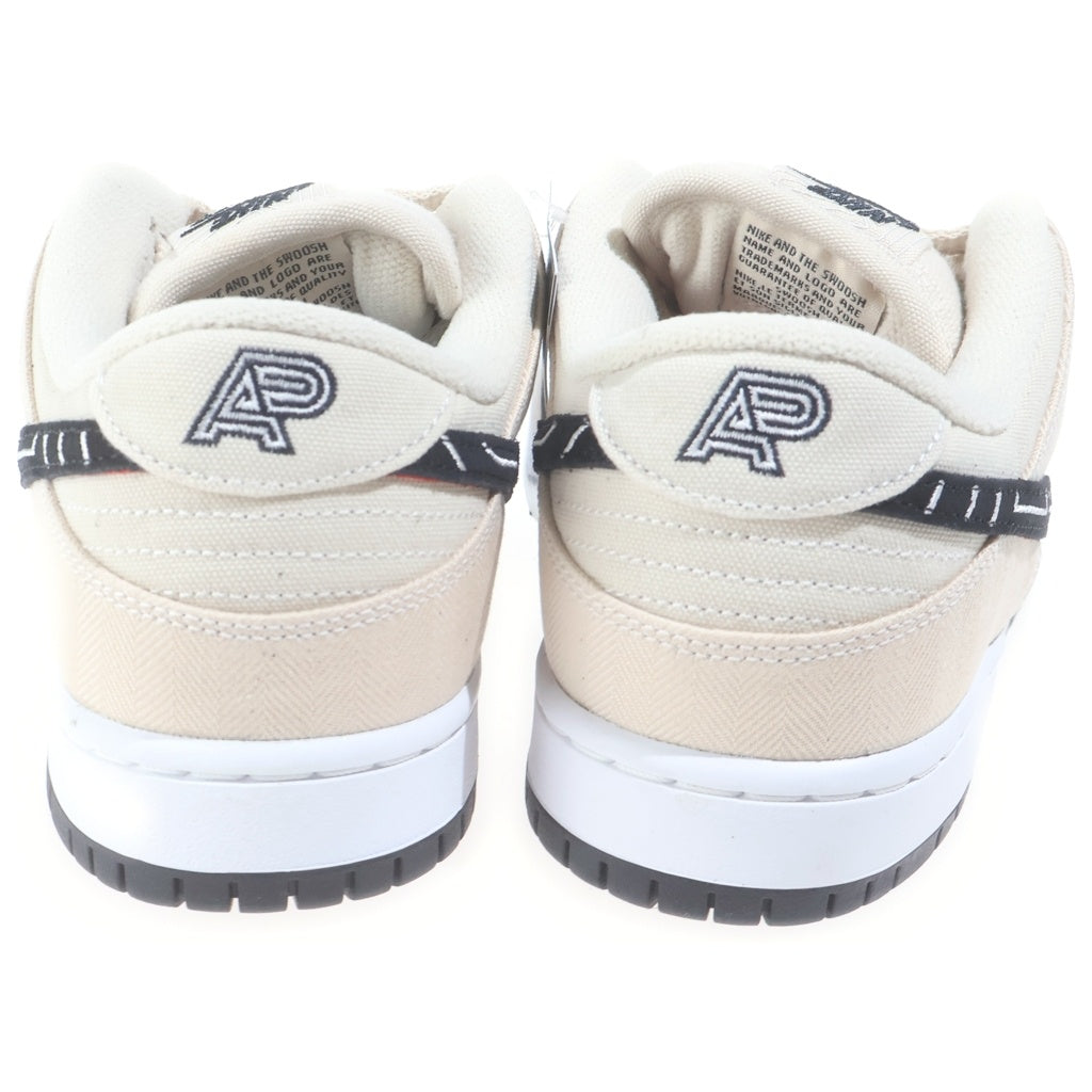 NIKE SB(ナイキエスビー) ×Albino & Preto DUNK LOW PRO QS FD2627-200 アルビノ プレト ダンク プロ パールホワイト ローカットスニーカー ベージュ US9.5/27.5cm