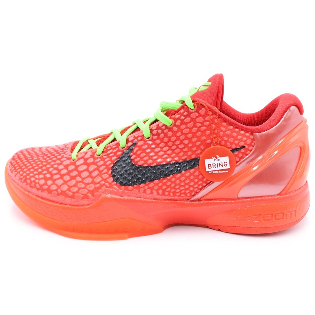 NIKE(ナイキ) KOBE 6 PROTRO REVERSE GRINCH FV4921-600 コービー6 プロトロ リバース グリンチ ローカットスニーカー レッド US9.5/27.5cm