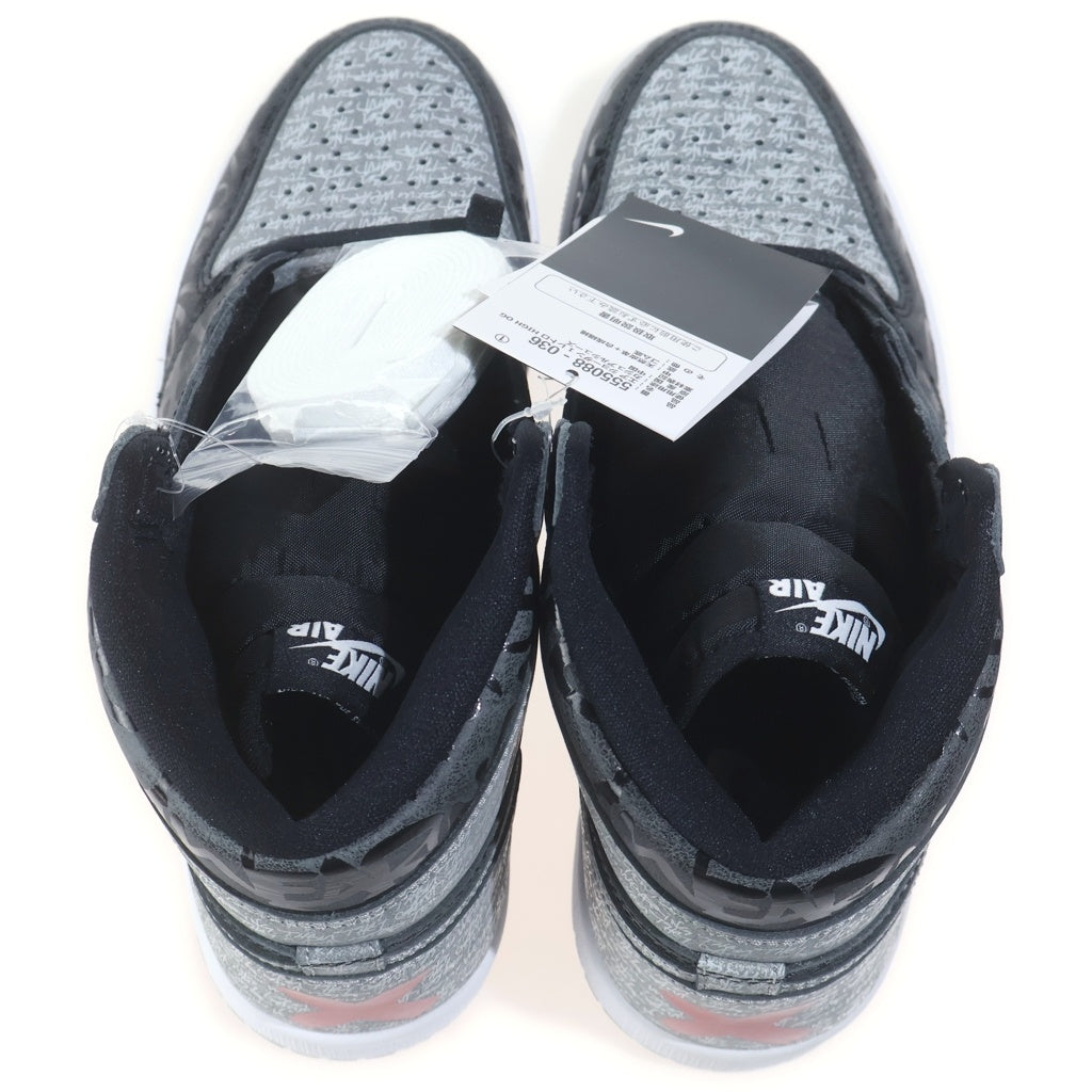 NIKE(ナイキ) AIR JORDAN 1 HIGH OG REBELLIONAIRE エアジョーダン1 ハイ OG リベリオネア ハイカットスニーカー ブラック US9/27cm 555088-036