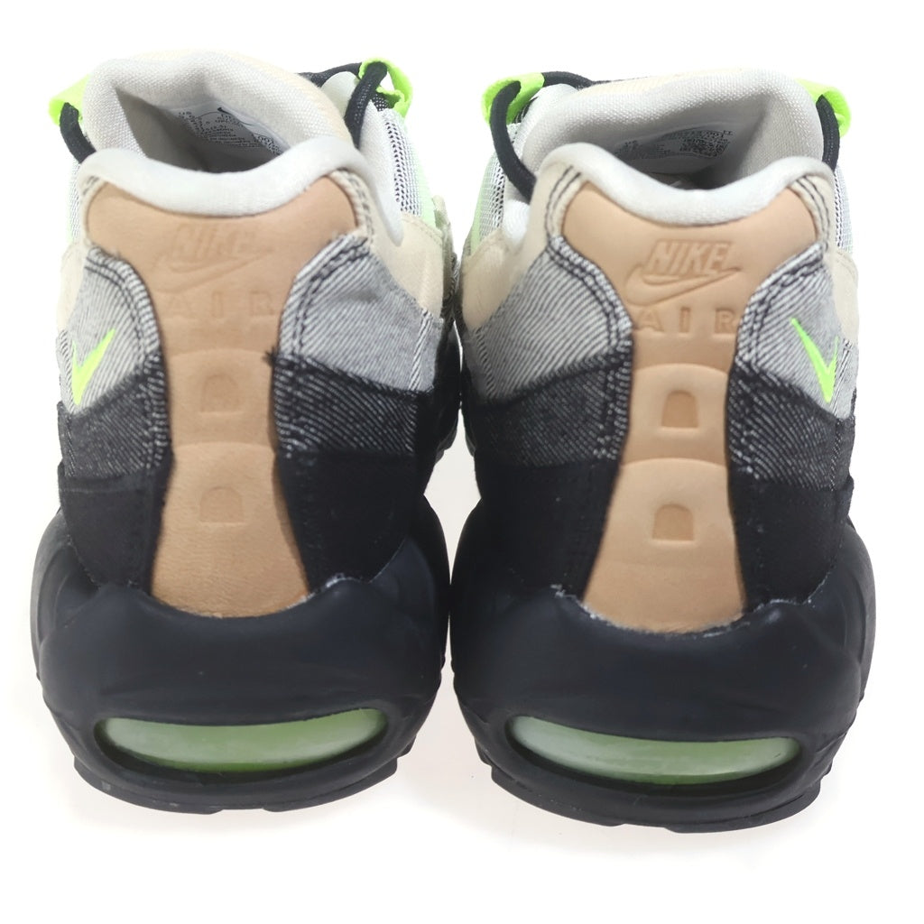 NIKE(ナイキ) ×DENHAM AIR MAX95 VOLT DD9519-001 デンハム エアマックス95 ボルト ローカットスニーカー マルチ US9.5/27.5cm DD9519-001