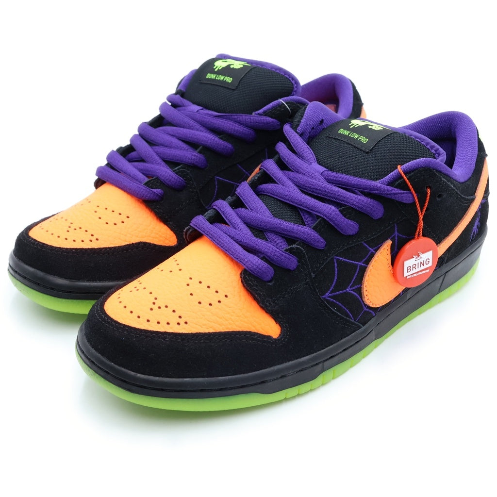 NIKE SB(ナイキエスビー) DUNK LOW NIGHT OF MISCHIEF BQ6817-006 ダンク ロー ナイト オブ ミスチーフ ローカットスニーカー ブラック/パープル US9.5/27.5cm