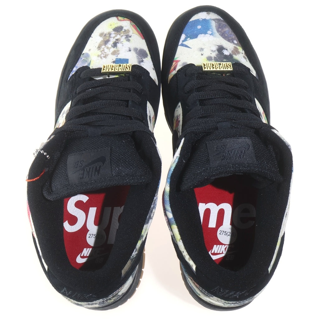 NIKE SB(ナイキエスビー) ×Supreme DUNK LOW RAMMELLZEE FD8778-001 シュプリーム ダンク ロー ラメルジー ローカットスニーカー マルチ US9.5/27.5cm