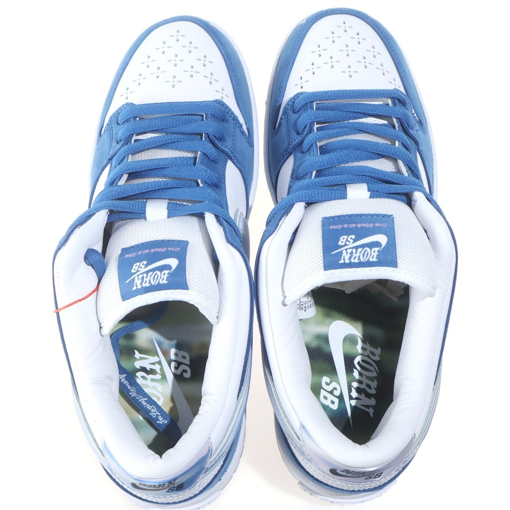 NIKE SB(ナイキエスビー) ×Born x Raised DUNK LOW PRO QS ONE BLOCK AT A TIME FN7819-400 ボーンレイズド ダンク プロ ワン ブロック アット ア タイム ローカットスニーカー