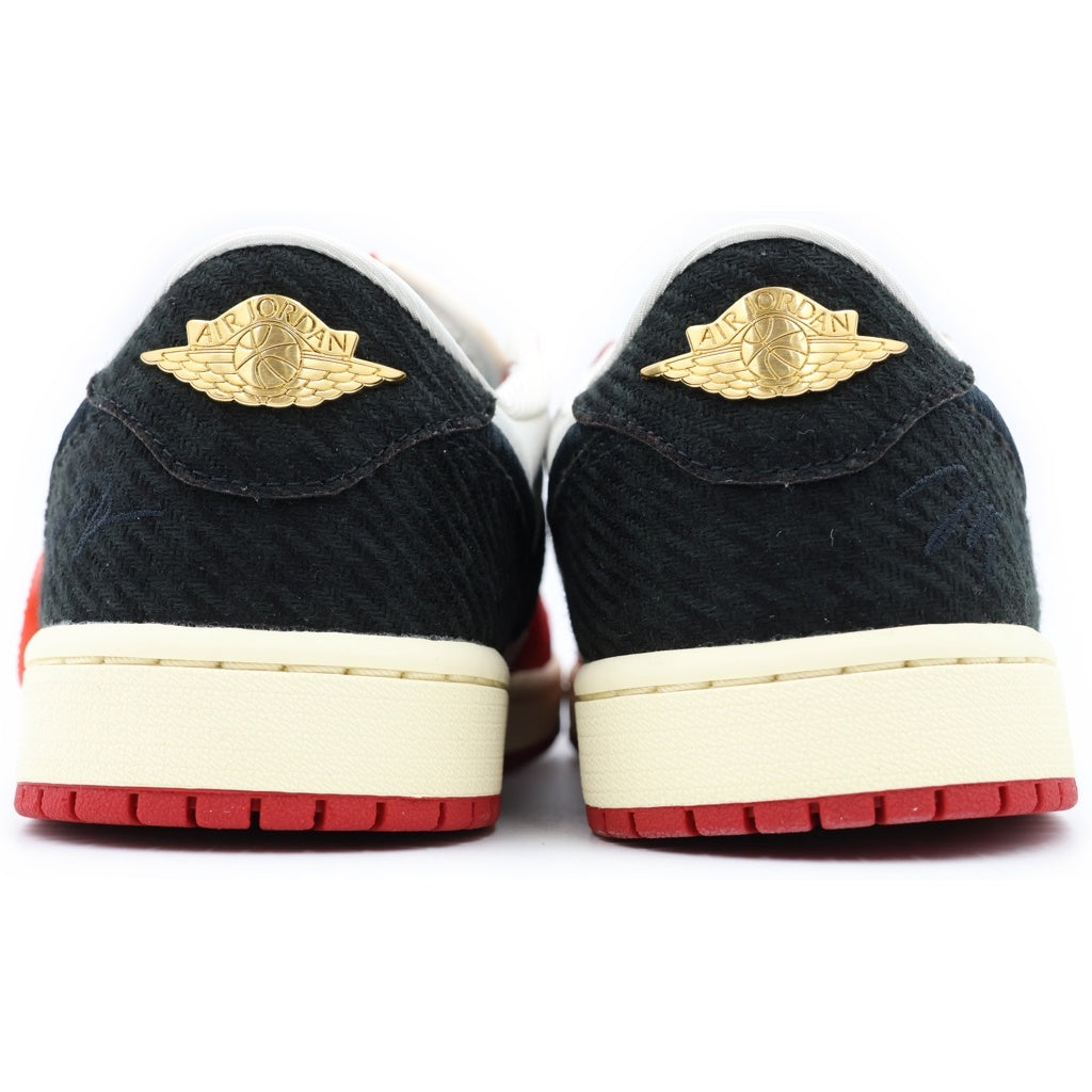 NIKE(ナイキ) ×Trophy Room AIR JORDAN1 LOW OG SAIL AND VARSITY RED FN0432-100 トロフィールーム エアジョーダン1 セイル アンド ローカットスニーカー FN0432-100
