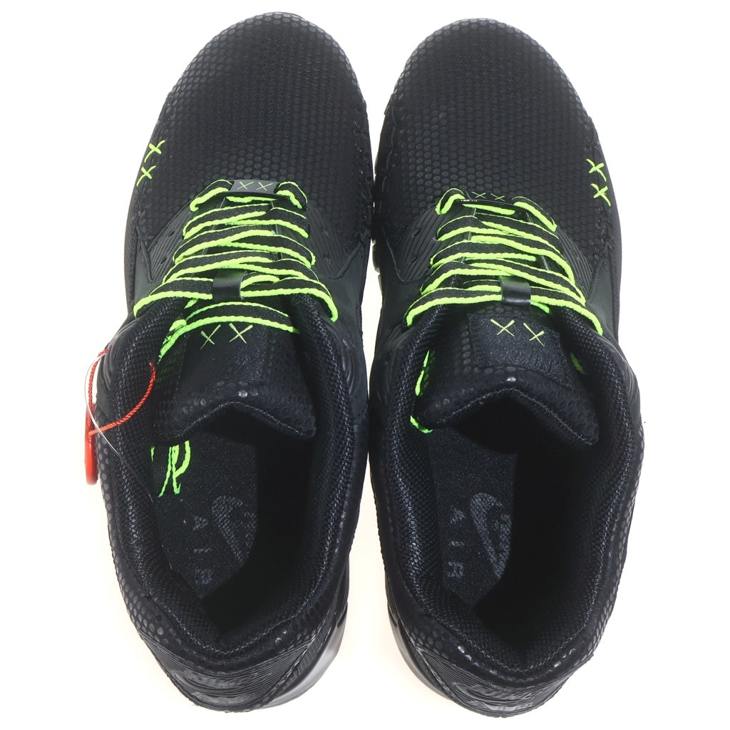 NIKE(ナイキ) ×KAWS AIR MAX90 CURRENT PRM 346114-001 カウズ エアマックス90 カレント プレミアム ローカットスニーカー ブラック US9/27cm