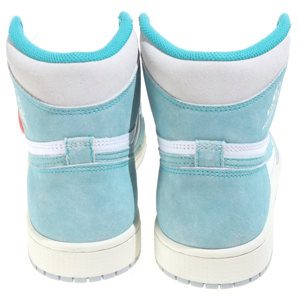 NIKE(ナイキ) AIR JORDAN 1 RETRO HIGH OG TURBO GREEN 555088-311 エアジョーダン1 レトロ ハイ ターボグリーン ハイカットスニーカー ブルー/ホワイト US9/27cm