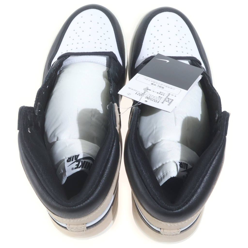 NIKE(ナイキ) WMNS AIR JORDAN 1 RETRO HIGH OG LATTE FD2596-021 ウィメンズ エアジョーダン1 レトロ ハイ OG ラテ ハイカットスニーカー マルチ US10/27cm FD2596-021 レディース