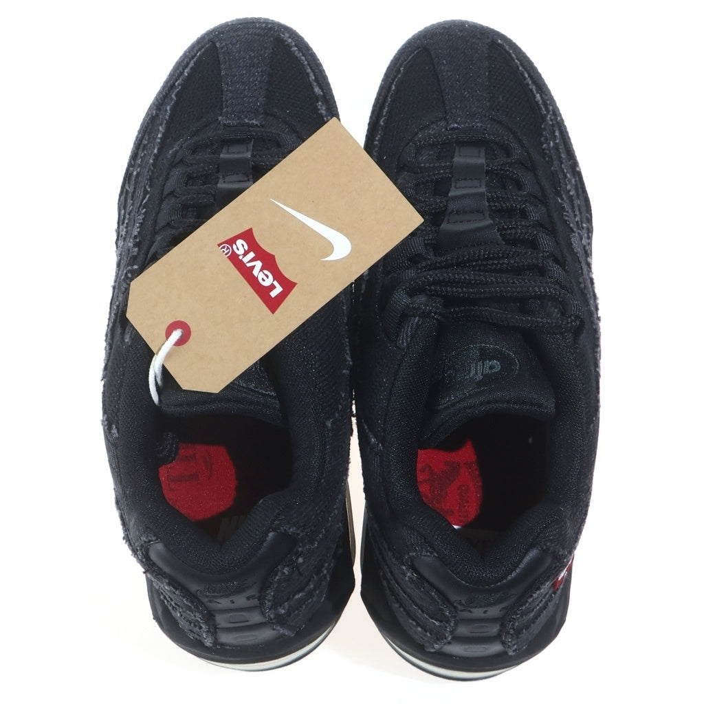 NIKE(ナイキ) ×Levi's AIR MAX 95 OG DENIM BLACK HM4743-001 リーバイス エアマックス95 デニムブラック ローカットスニーカー ブラック US9/27cm