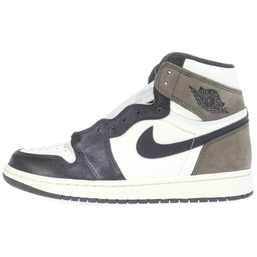 NIKE(ナイキ) AIR JORDAN 1 HIGH OG SAIL/DARK MOCHA/BLACK 555088-105 エアジョーダン1 ハイ セイル ダークモカ ブラック/ブラウン US9/27cm
