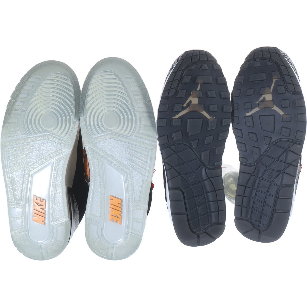 NIKE(ナイキ) ×atmos AIR JORDAN 3 RETRO & AIR MAX 1 ATMOS PACK アトモス エアジョーダン3 レトロ & エアマックス1 アトモスパック ローカットスニーカー 923098-900