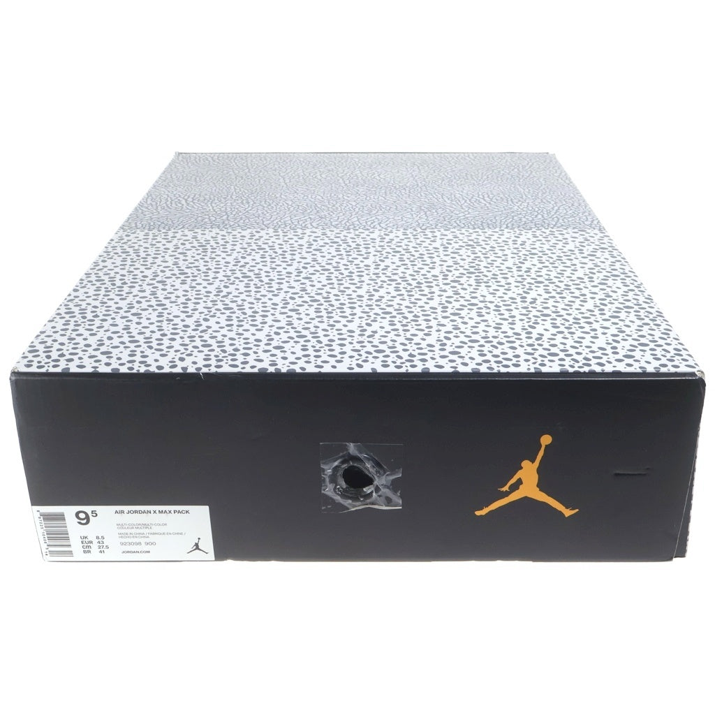 NIKE(ナイキ) ×atmos AIR JORDAN 3 RETRO & AIR MAX 1 ATMOS PACK アトモス エアジョーダン3 レトロ & エアマックス1 アトモスパック ローカットスニーカー 923098-900