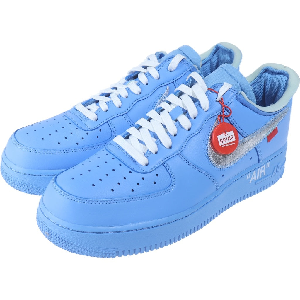 NIKE(ナイキ) ×OFF-WHITE AIR FORCE 1 LOW MCA UNIVERSITY BLUE CI1173-400 オフホワイト エアフォース1 ロー MCAユニバーシティブルー ローカットスニーカー