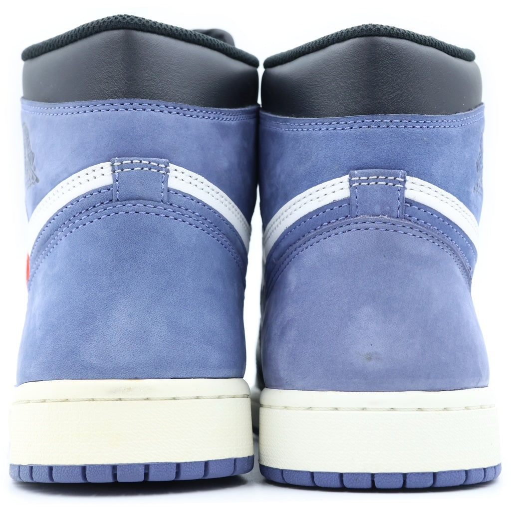 NIKE(ナイキ) AIR JORDAN 1 RETRO HIGH OG BLUE MOON 555088-115 エアジョーダンワン ブルームー ハイカットスニーカー ブラック/ホワイト/ブルー US9/27cm 555088-115