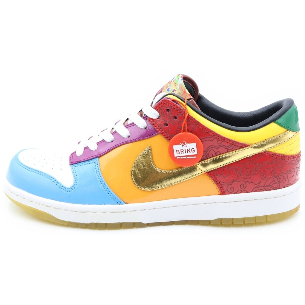 NIKE SB(ナイキエスビー) 【観賞用 2008年製】 DUNK LOW PREMIUM FUKUOKA YAMAKASA 323438-171 ダンク プレミアム 福岡 博多 山笠 ローカットスニーカー マルチ US9.5/27.5cm