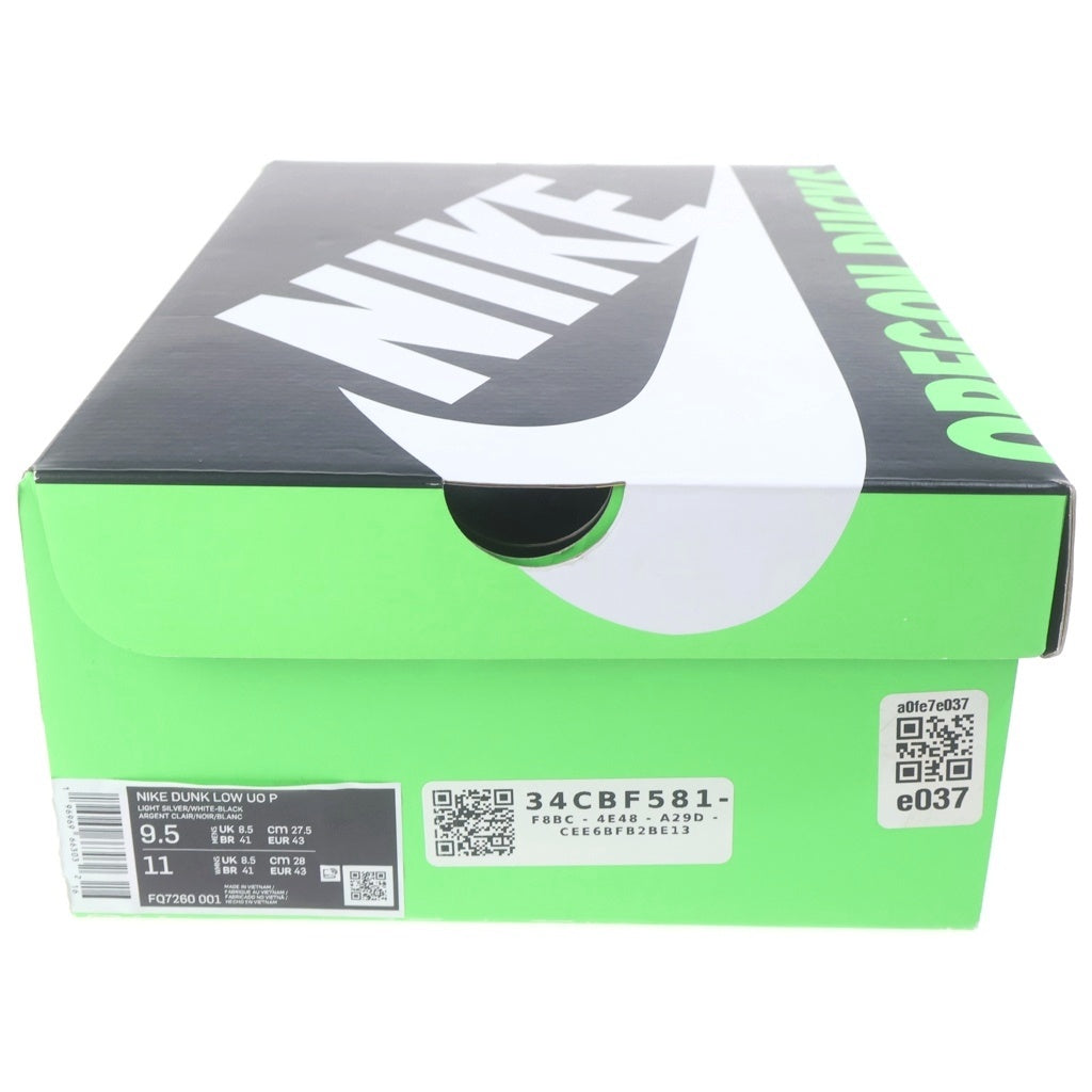 NIKE(ナイキ) DUNK LOW UNIVERSITY OF OREGON PE FQ7260-001 ユニバーシティオブオレゴン ローカットスニーカー ホワイト/グリーン US9.5/27.5cm FQ7260-001