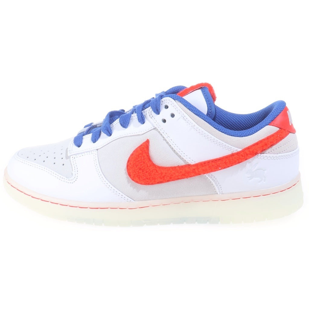 NIKE(ナイキ) DUNK LOW RETRO PREMIUM YEAR OF THE RABBIT ダンク ロー レトロ プレミアム イヤー オブ ザ ラビット ローカットスニーカー ホワイト/レッド/ブルー US9.5/27.5cm FD4203-161