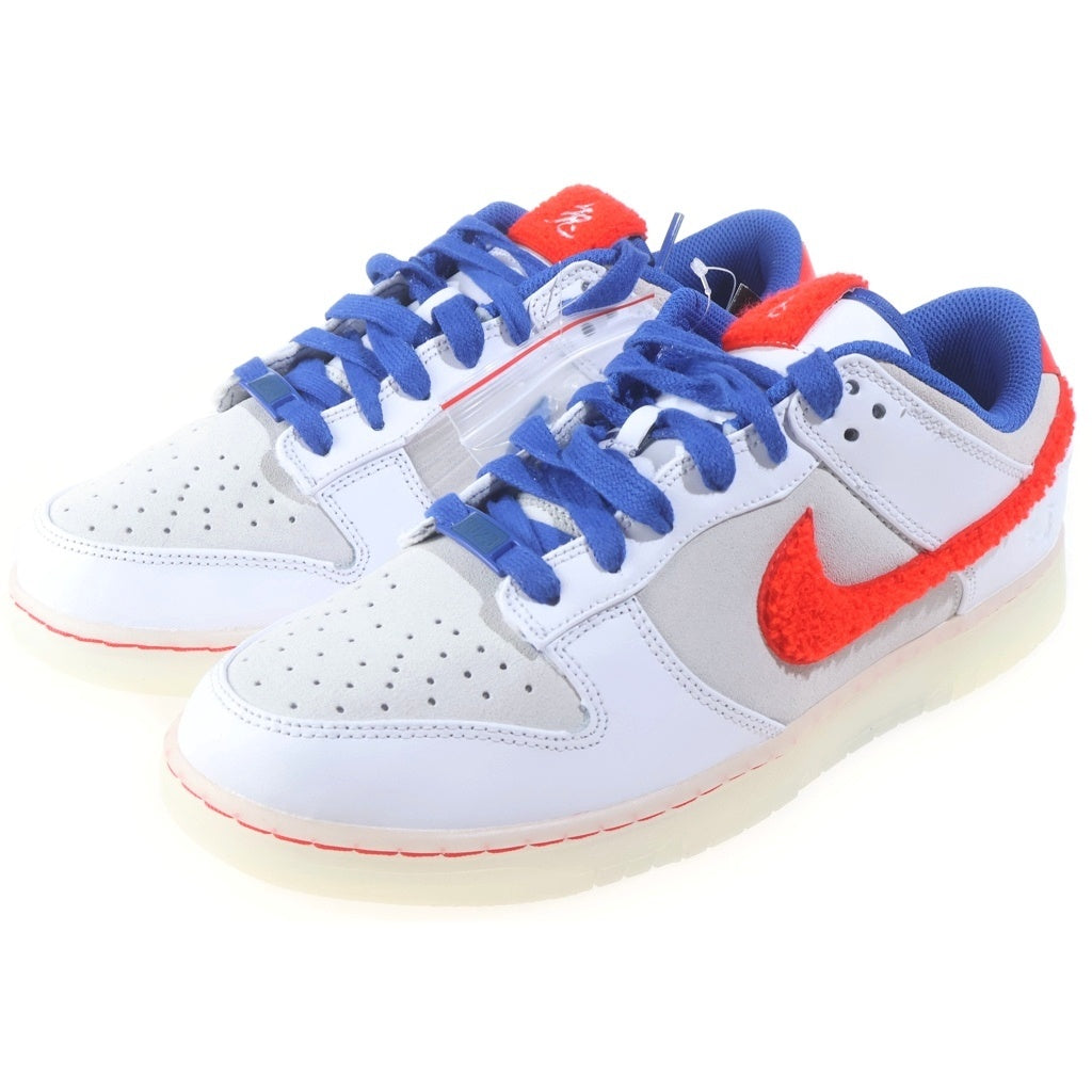 NIKE(ナイキ) DUNK LOW RETRO PREMIUM YEAR OF THE RABBIT ダンク ロー レトロ プレミアム イヤー オブ ザ ラビット ローカットスニーカー ホワイト/レッド/ブルー US9.5/27.5cm FD4203-161