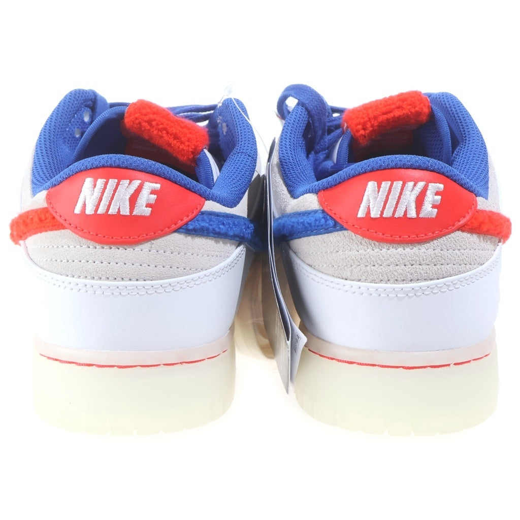 NIKE(ナイキ) DUNK LOW RETRO PREMIUM YEAR OF THE RABBIT ダンク ロー レトロ プレミアム イヤー オブ ザ ラビット ローカットスニーカー ホワイト/レッド/ブルー US9.5/27.5cm FD4203-161