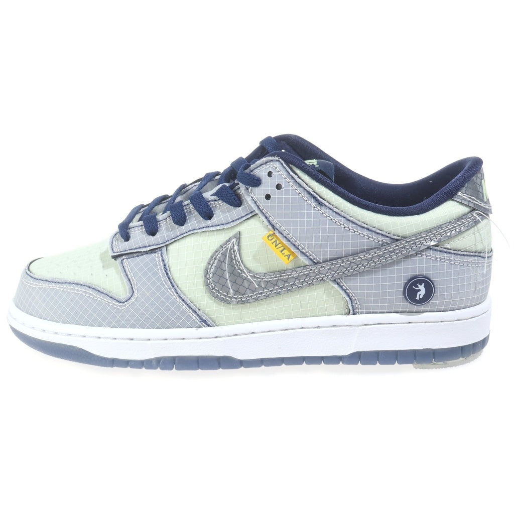 NIKE(ナイキ) ×UNION DUNK LOW PISTACHIO DJ9649-401 ユニオン ピスタチオ レースアップ ローカットスニーカー グリーン/グレー US9.5/27.5 DJ9649-401