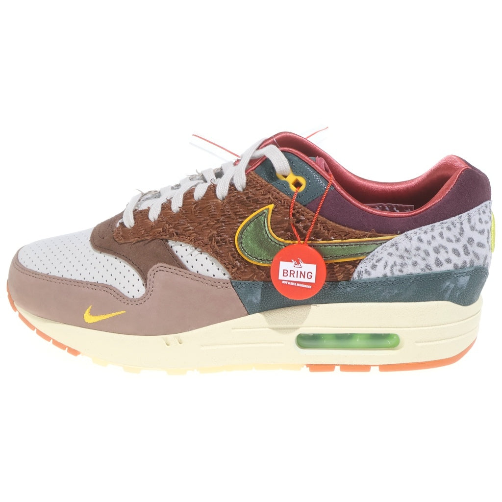 NIKE(ナイキ) AIR MAX 1 87 LUXE UNIVERSITY OF OREGON PE HQ2639-100 エア マックス リュクス ユニバーシティ オブ オレゴン ローカットスニーカー マルチ US9.5/27.5cm