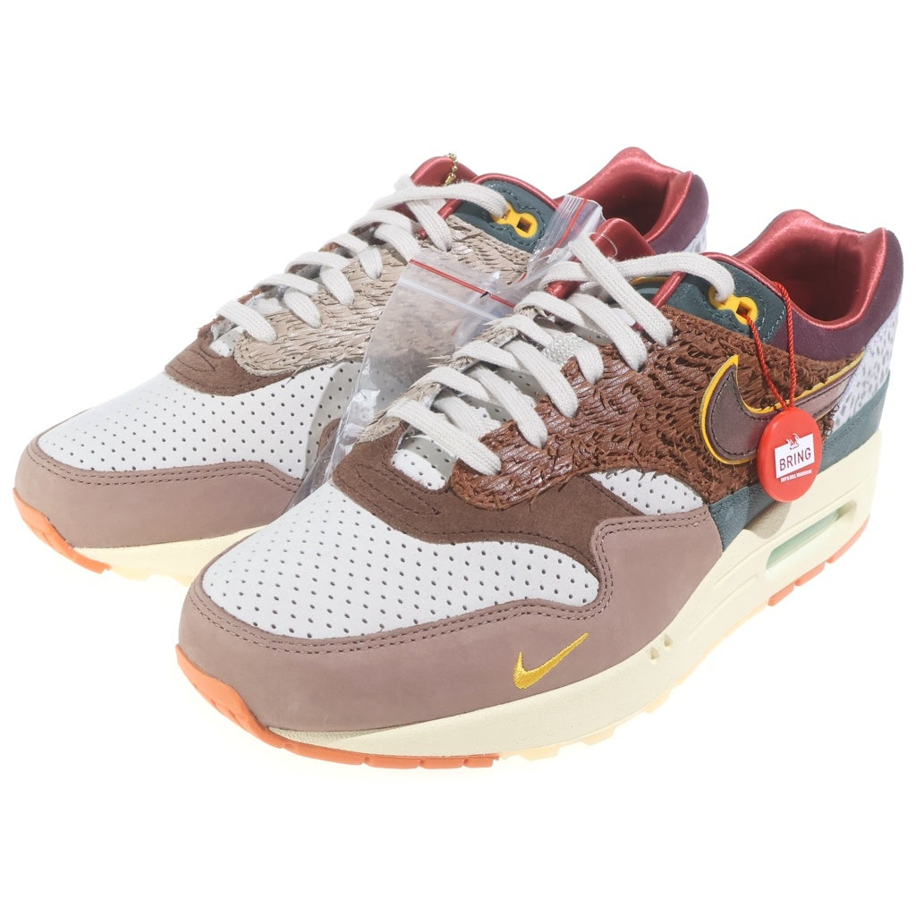 NIKE(ナイキ) AIR MAX 1 87 LUXE UNIVERSITY OF OREGON PE HQ2639-100 エア マックス リュクス ユニバーシティ オブ オレゴン ローカットスニーカー マルチ US9.5/27.5cm