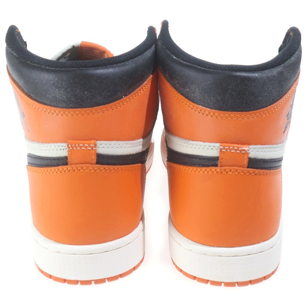 NIKE(ナイキ) AIR JORDAN 1 RETRO HIGH REVERSE SHATTERED BACKBOARD エアジョーダン1 レトロ リバース シャッタード バックボード ハイカットスニーカー US9/27cm 555088-113