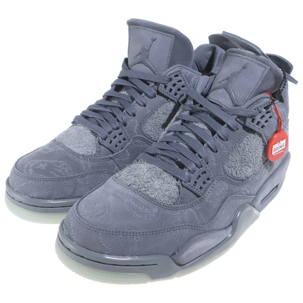 NIKE(ナイキ) ×KAWS AIR JORDAN 4 RETRO GREY 930155-003 カウズ エアジョーダン4 レトロ グレー US9.5/27.5cm