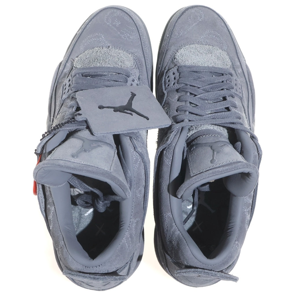 NIKE(ナイキ) ×KAWS AIR JORDAN 4 RETRO GREY 930155-003 カウズ エアジョーダン4 レトロ グレー US9.5/27.5cm