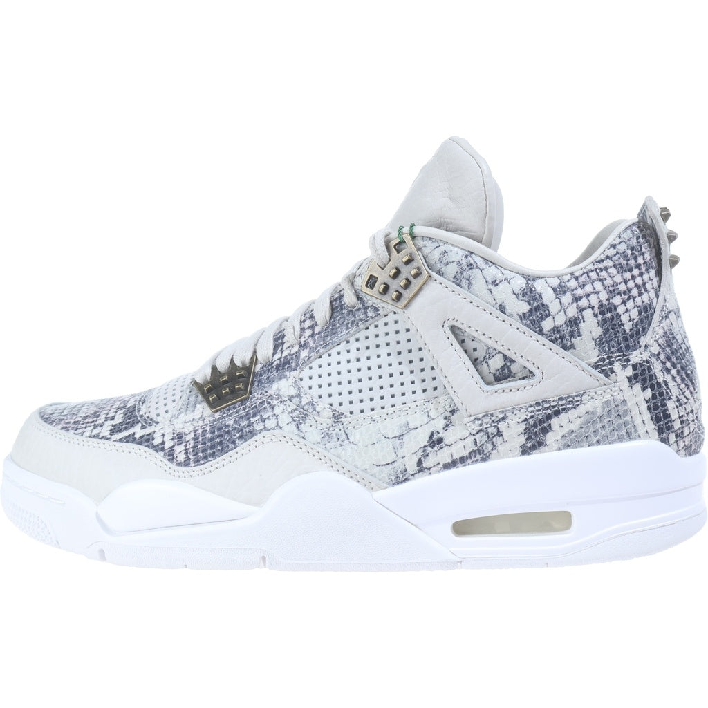 NIKE(ナイキ) AIR JORDAN 4 RETRO SNAKESKIN エアジョーダン4 レトロ スネークスキン ハイカットスニーカー グレー US9.5/27.5cm 819139-030