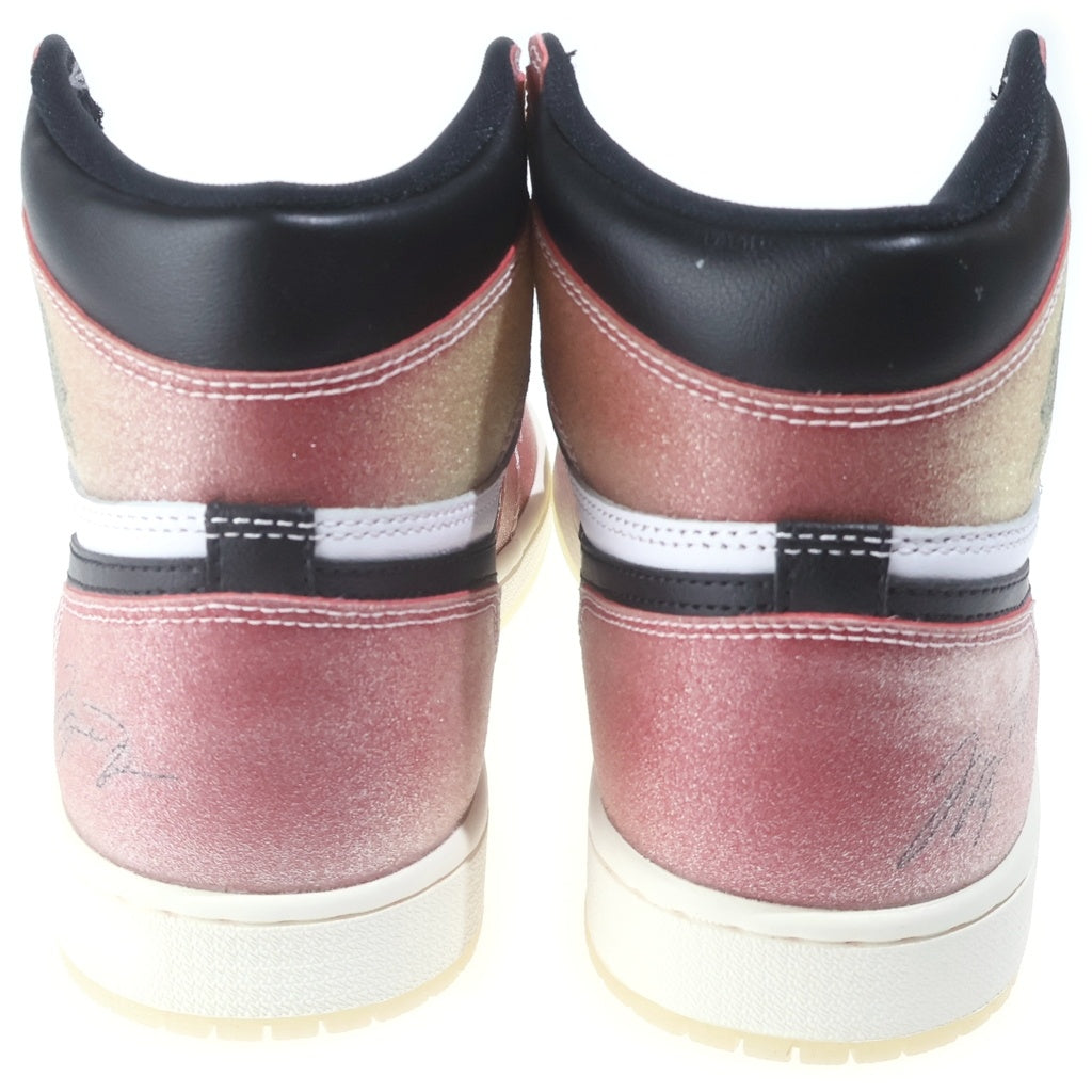 NIKE(ナイキ) ×Trophy Room AIR JORDAN1 RETRO HIGH OG CHICAGO DA2728-100 トロフィールーム エアジョーダン1 レトロ シカゴ ハイカットスニーカー