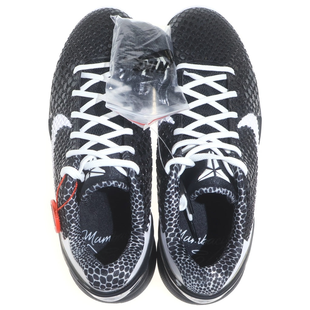 NIKE(ナイキ) KOBE 6 PROTRO MAMBACITA SWEET 16 CW2190-002 コービー6 プロトロ ローカットスニーカー ブラック/ホワイト US10/28cm