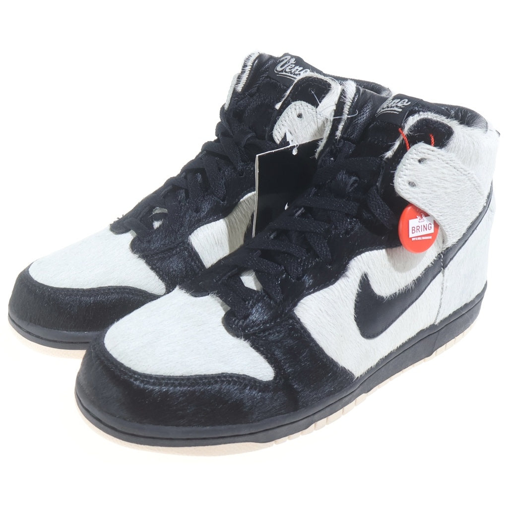 NIKE SB(ナイキエスビー) 【観賞用 2008年製】DUNK HIGH PREMIUM UENO-PANDA 323955-101 ダンク 上野パンダ ハイカットスニーカー ホワイト/ブラック US10/28cm