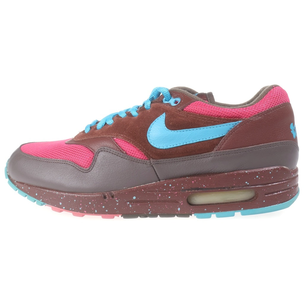 NIKE(ナイキ) ×Parra AIR MAX1 AMS AMSTERDAM パラ エアマックス1 アムステルダム ローカットスニーカー ピンク/ブラウン US9.5/27.5cm 313188-241
