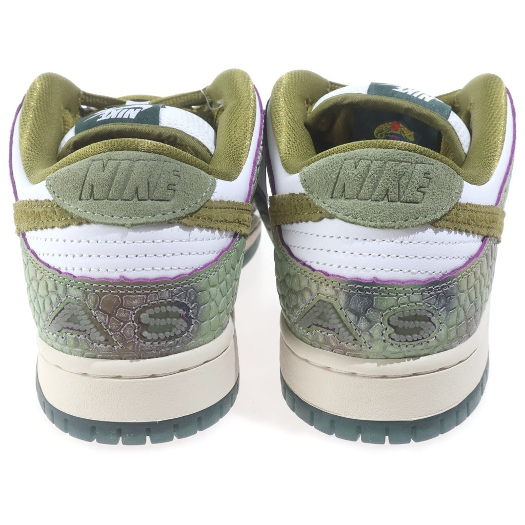 NIKE(ナイキ) ×Alexis Sablone DUNK LOW PRO WHITE AND PACIFIC MOSS アレクシスサブローン ダンク プロ ホワイト アンド パシフィックモス ローカットスニーカー US9/27cm HJ3386-300