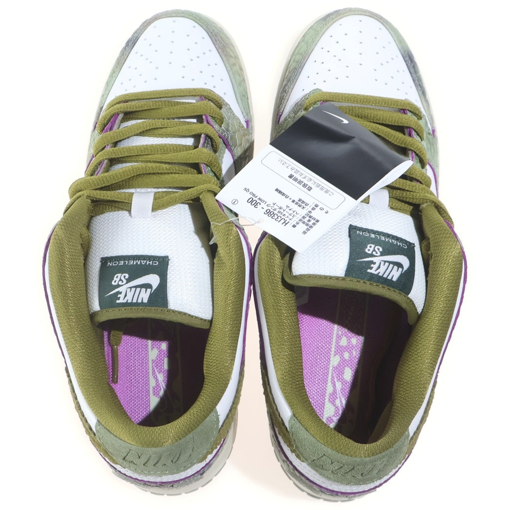 NIKE(ナイキ) ×Alexis Sablone DUNK LOW PRO WHITE AND PACIFIC MOSS アレクシスサブローン ダンク プロ ホワイト アンド パシフィックモス ローカットスニーカー US9/27cm HJ3386-300