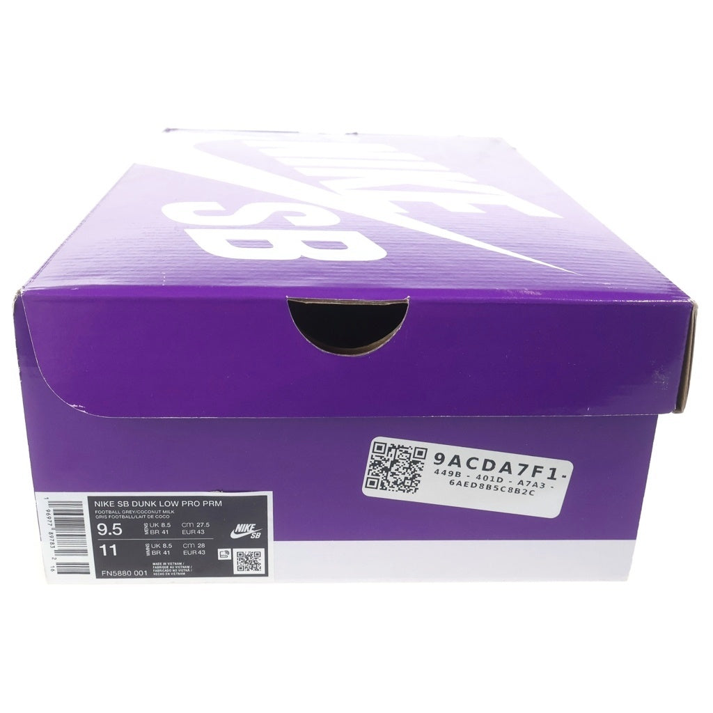 NIKE SB(ナイキエスビー) DUNK LOW PRM TOILE ダンク ローカットスニーカー ピンク/ベージュ US9.5/27.5cm FN5880-001