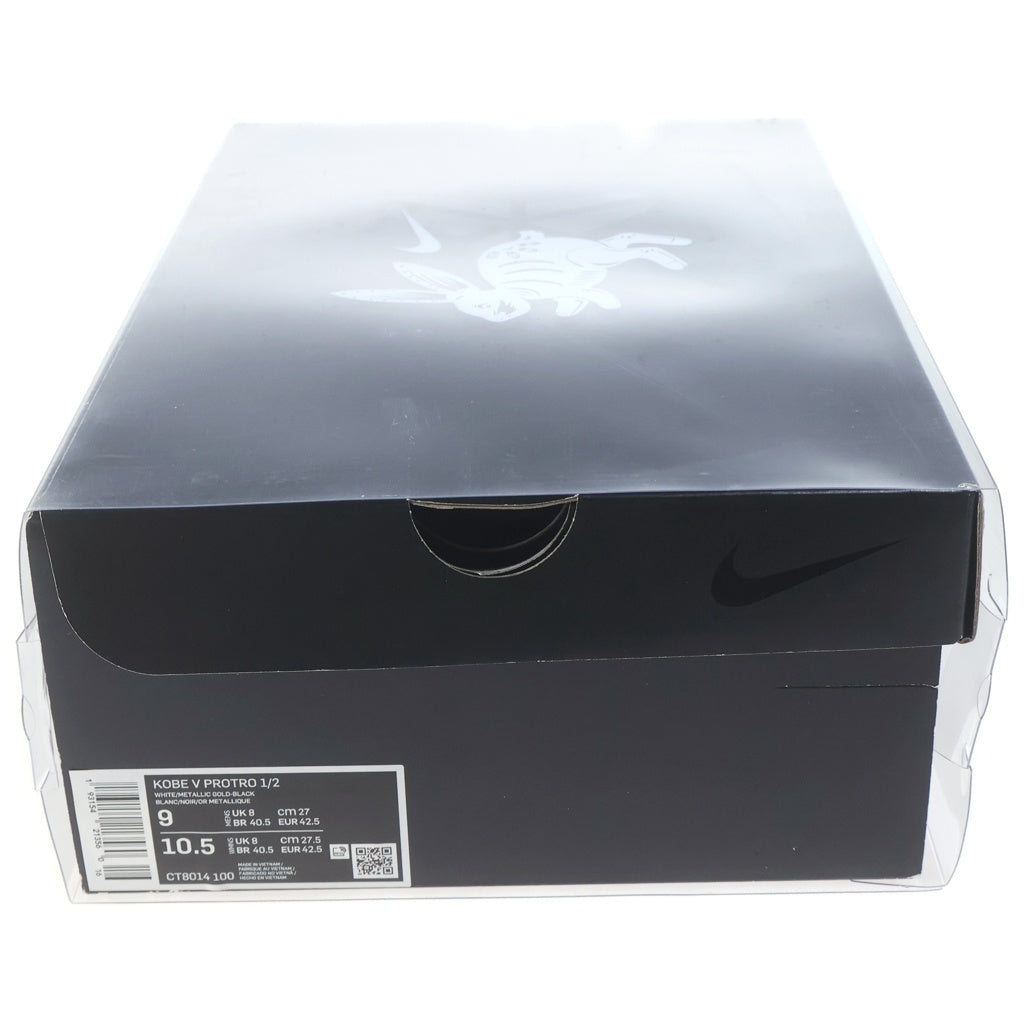 NIKE(ナイキ) KOBE 5 PROTRO BIG STAGE CT8014-100 コービー5 プロトロ ローカットスニーカー ホワイト/ブラック US9/27cm CT8014-100