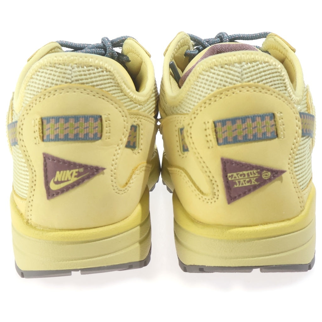 NIKE(ナイキ) ×TRAVIS SCOTT × NIKE AIR MAX 1 CACT.US GOLD トラヴィススコット エアマックス1 カクタスゴールド US9.5/27.5cm DO9392-700