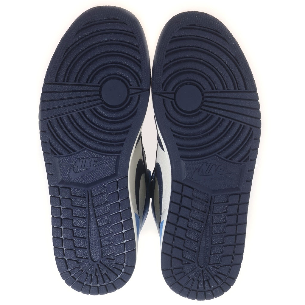 NIKE(ナイキ) AIR JORDAN1 RETRO HIGH OG OBSIDIAN UNIVERSITY BLUE エアジョーダン1 レトロ オブシディアン ユニバーシティブルー ハイカットスニーカー US9/27cm 555088-140