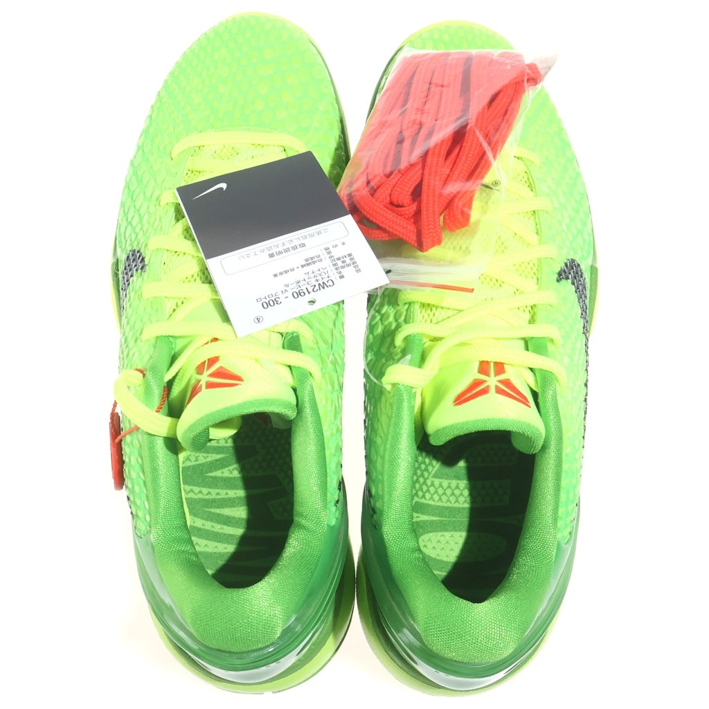 NIKE(ナイキ) KOBE 6 PROTRO GRINCH 2020 CW2190-300 コービー6 グリンチ ローカットスニーカー グリーン US9/27cm