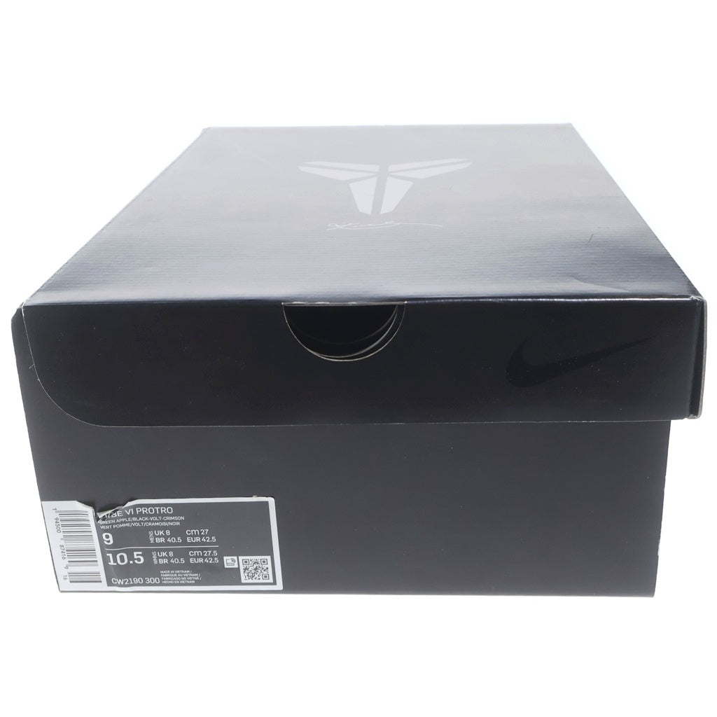 NIKE(ナイキ) KOBE 6 PROTRO GRINCH 2020 CW2190-300 コービー6 グリンチ ローカットスニーカー グリーン US9/27cm