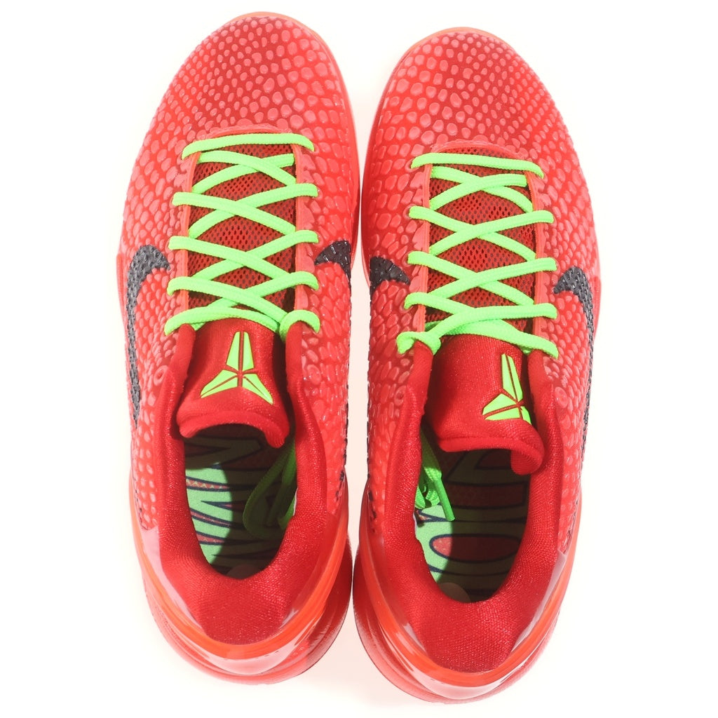 NIKE(ナイキ) KOBE 6 PROTRO REVERSE GRINCH FV4921-600 コービー6 リバースグリンチ ローカットスニーカー レッド US9/27cm FV4921-600