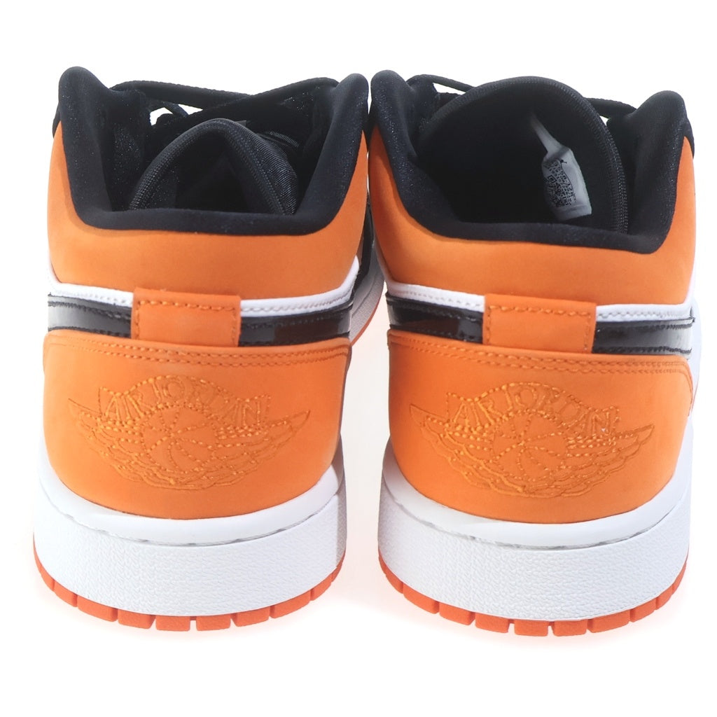 NIKE(ナイキ) AIR JORDAN 1 LOW SHATTERED BACKBOARD 553558-128 エアジョーダン1 ローカットスニーカー オレンジ/ホワイト US9/27cm