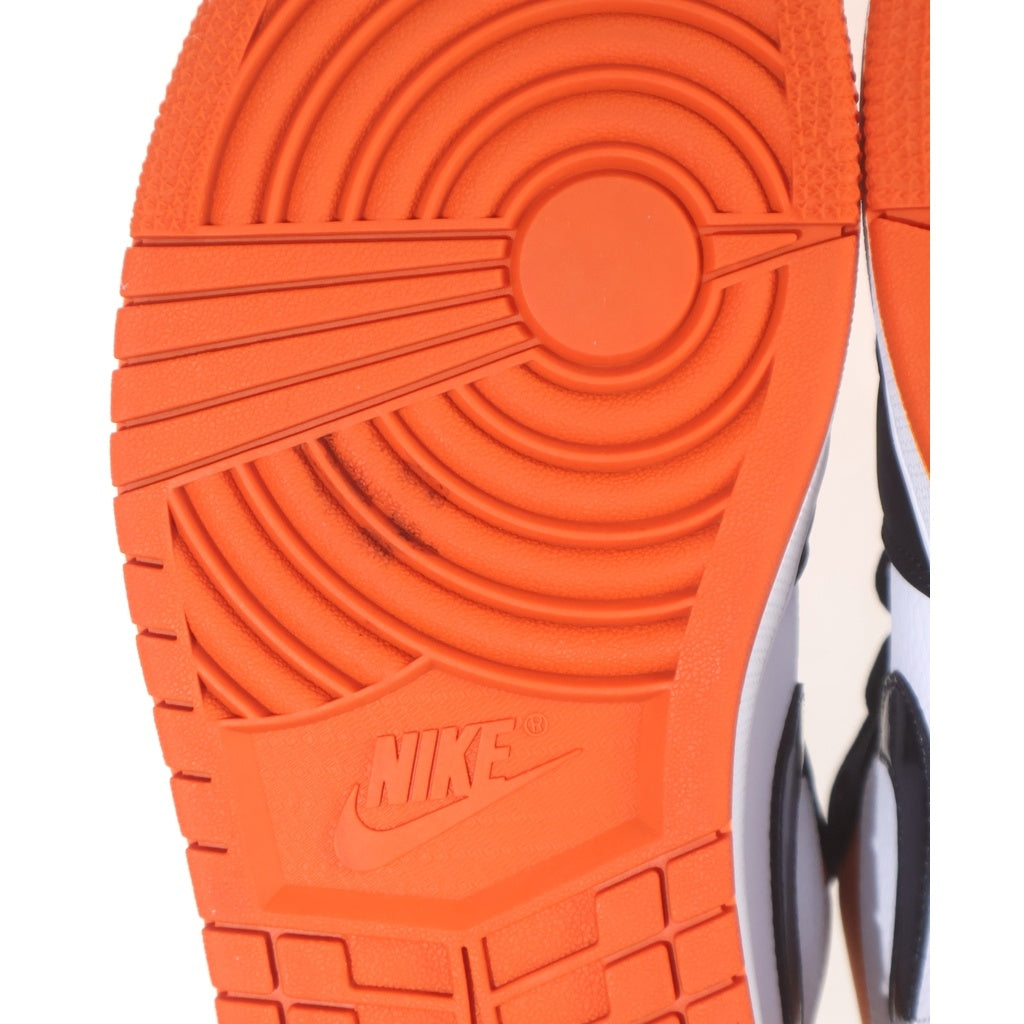 NIKE(ナイキ) AIR JORDAN 1 LOW SHATTERED BACKBOARD 553558-128 エアジョーダン1 ローカットスニーカー オレンジ/ホワイト US9/27cm