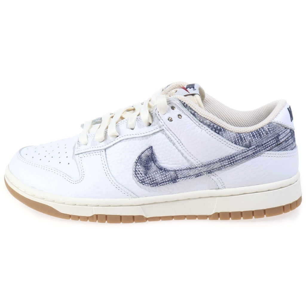 NIKE(ナイキ) DUNK LOW WASHED DENIM FN6881-100 ダンク ウォッシュド デニム ローカットスニーカー ホワイト US9.5/27.5cm