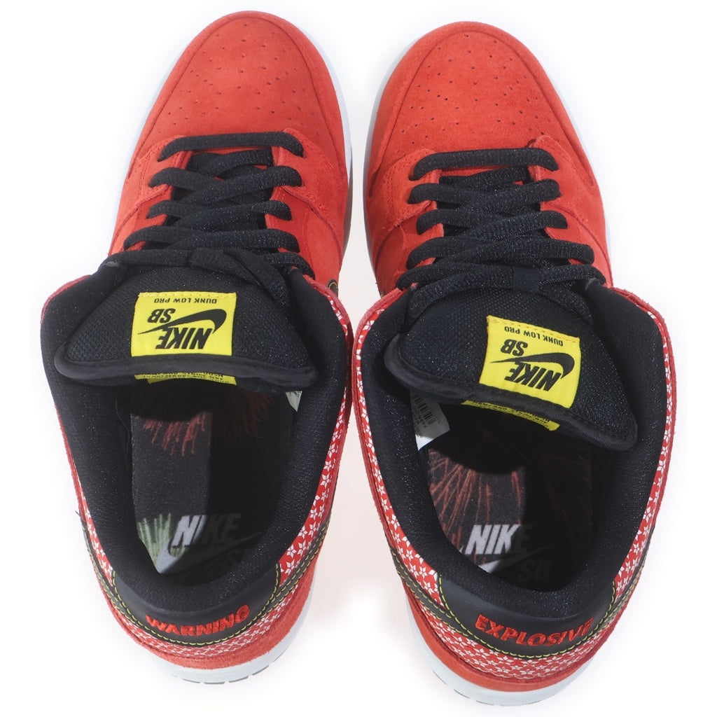 NIKE SB(ナイキエスビー) 【観賞用 2013年製】DUNK LOW RED FIRECRACKER 313170-602 ダンク ローカットスニーカー レッド US9.5/27.5cm 313170-602