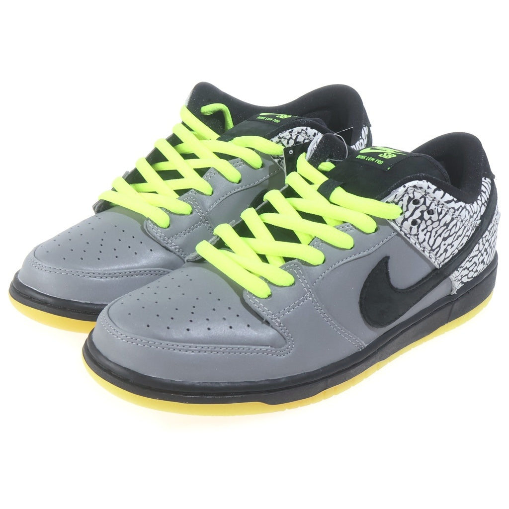 NIKE SB(ナイキエスビー) ×DJ CLARK KENT DUNK LOW 112 DJクラーク・ケント ダンク ローカットスニーカー イエロー/グレー US10/28cm 504750-017