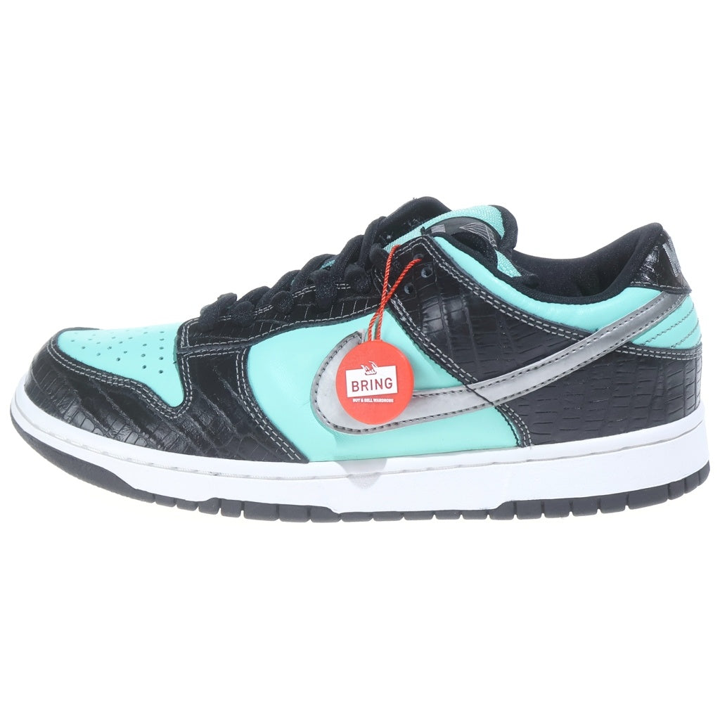 NIKE SB(ナイキエスビー) 【観賞用 2005年製】 DUNK LOW DIAMOND SUPPLY CO. 304292-402 ダンク ダイヤモンドサプライ ローカットスニーカー ブラック/ブルー US9/27cm