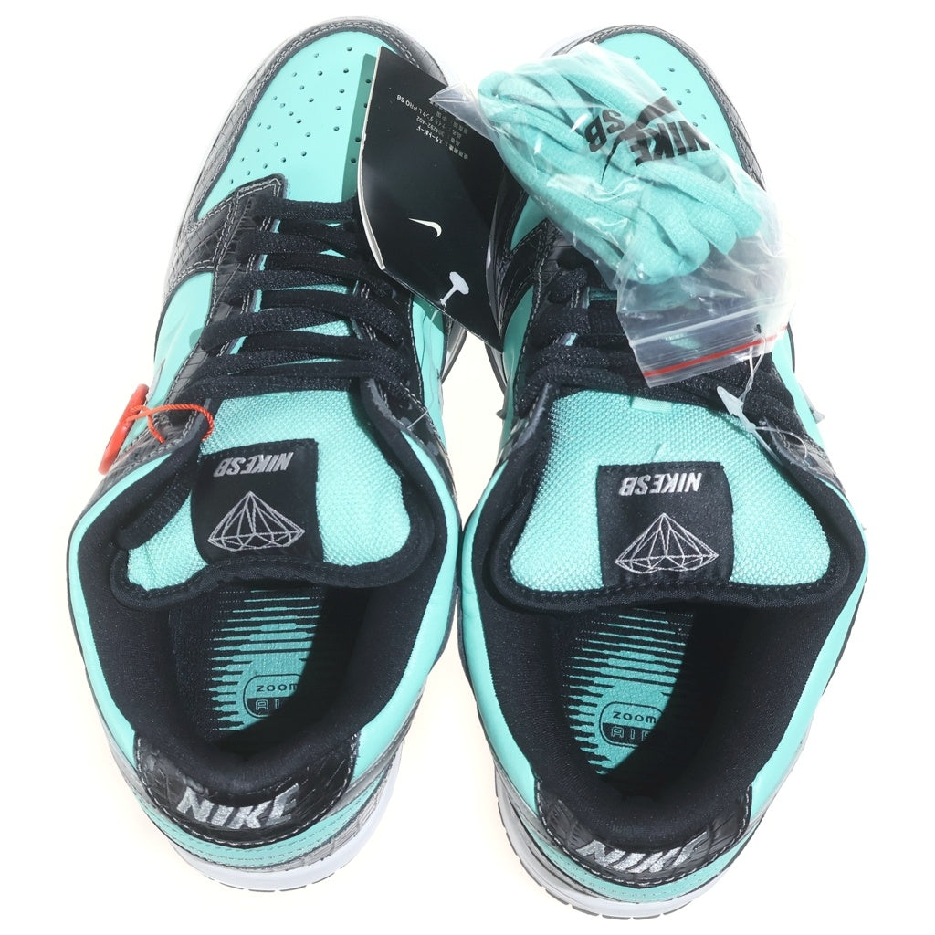 NIKE SB(ナイキエスビー) 【観賞用 2005年製】 DUNK LOW DIAMOND SUPPLY CO. 304292-402 ダンク ダイヤモンドサプライ ローカットスニーカー ブラック/ブルー US9/27cm